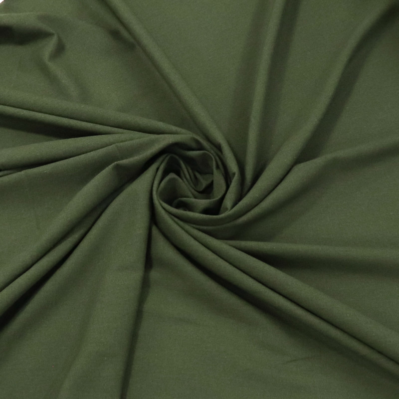 Tecido Linho Misto Rústico Verde Militar (2.4m)