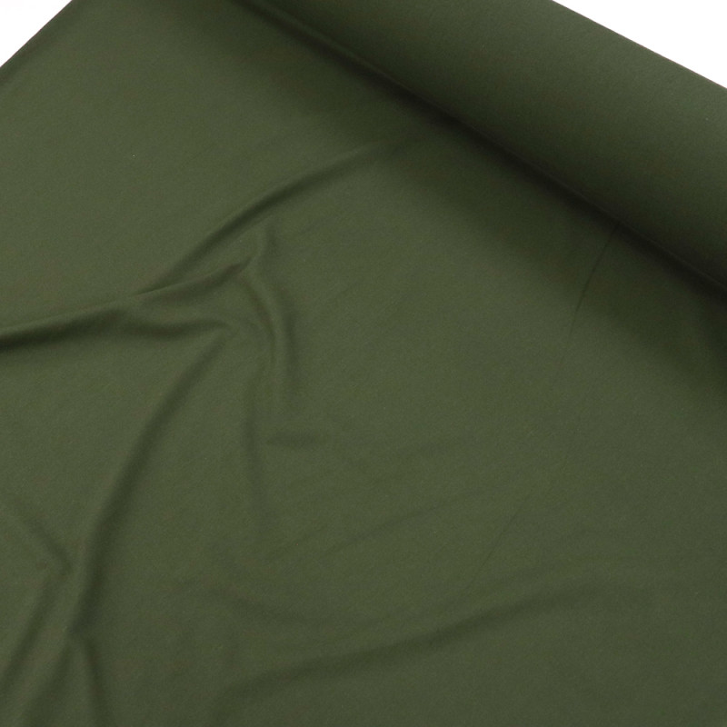 Tecido Linho Misto Rústico Verde Militar (2.4m)