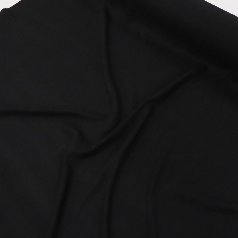 Tecido Viscose Sarjada Preto - 10 METROS