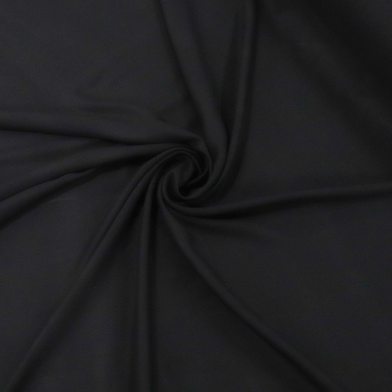 Tecido Viscose Sarjada Preto - 10 METROS