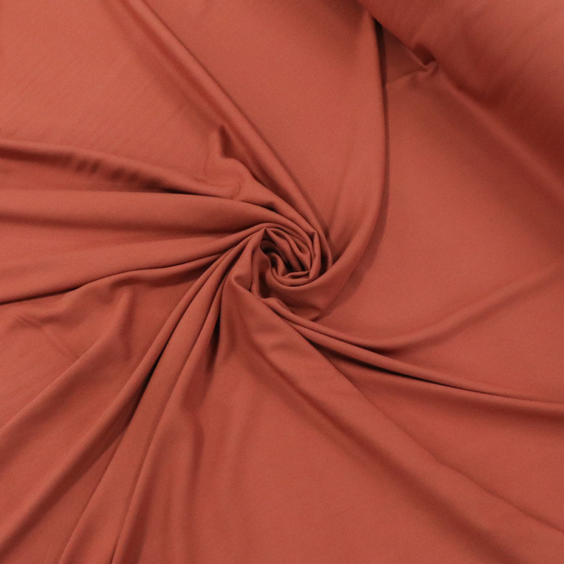 Tecido Viscose Sarjada Terracota (2.2m)