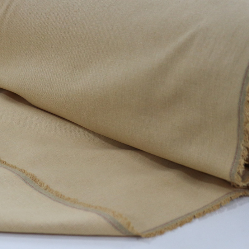 Tecido Linho Misto Rústico Bege (1.7m)