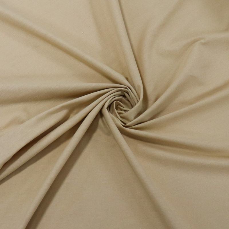 Tecido Linho Misto Rústico Bege (1.7m)