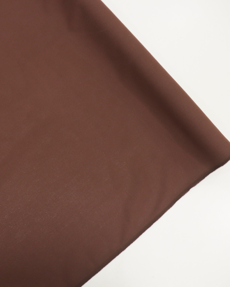 Tecido Linho Misto Rústico Marrom Estonado