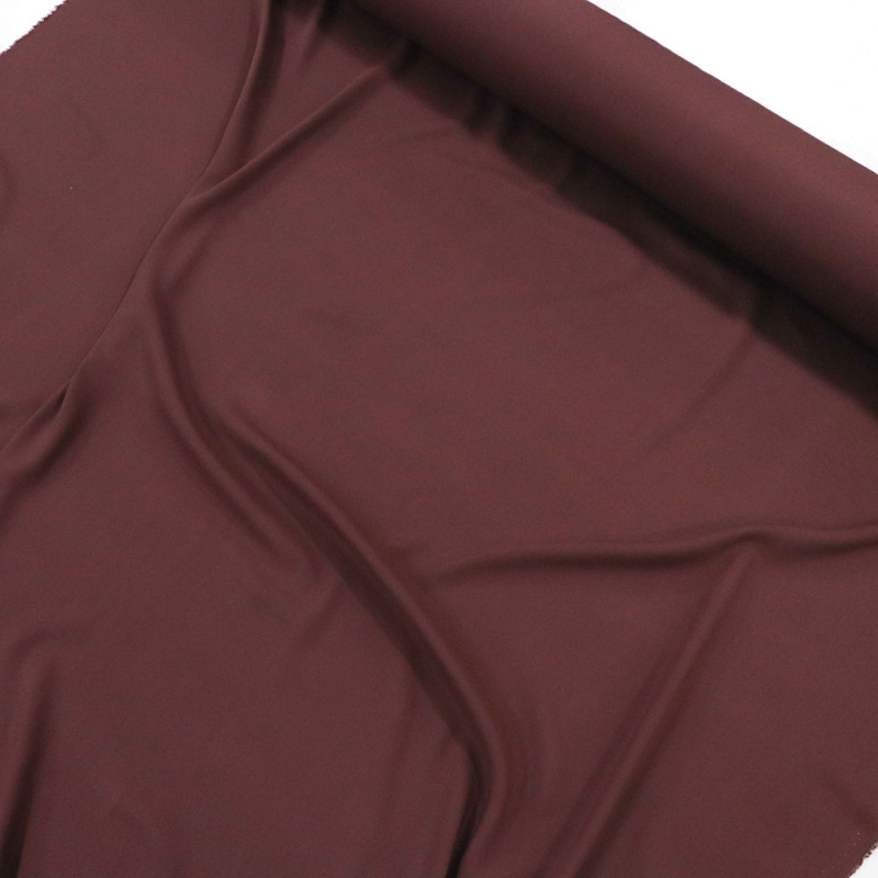 Tecido Viscose Sarjada Marrom 