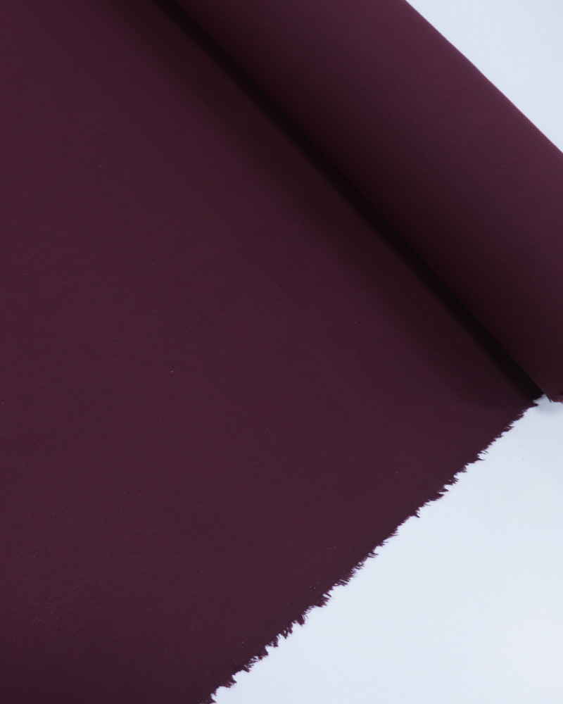 Tecido Linho Misto Rústico Borgonha