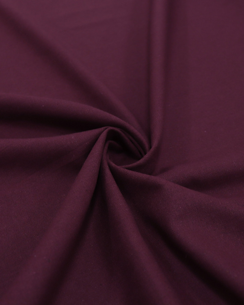 Tecido Linho Misto Rústico Borgonha