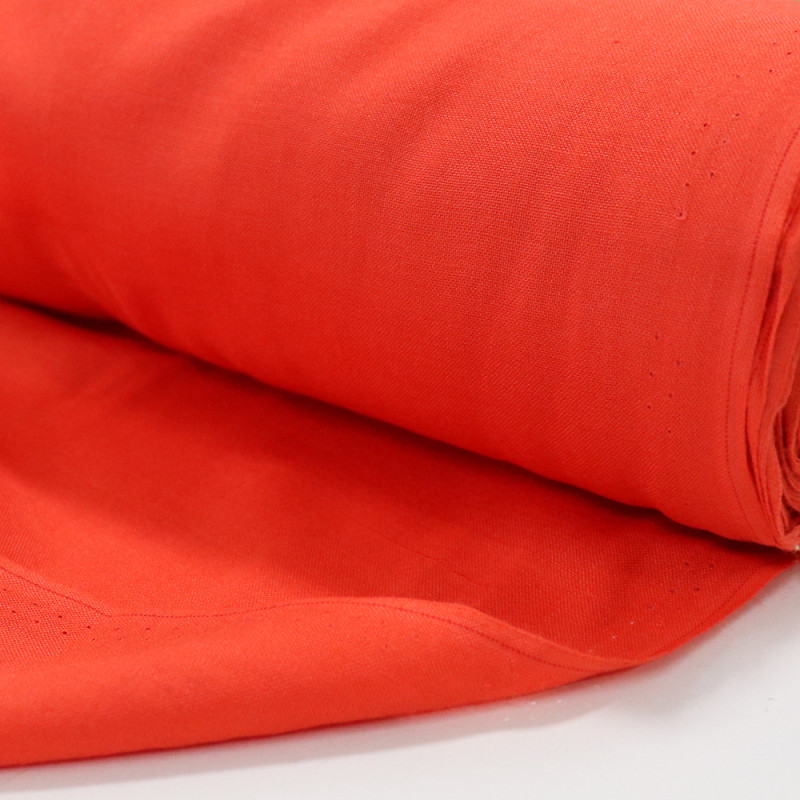 Tecido Viscose Laranja