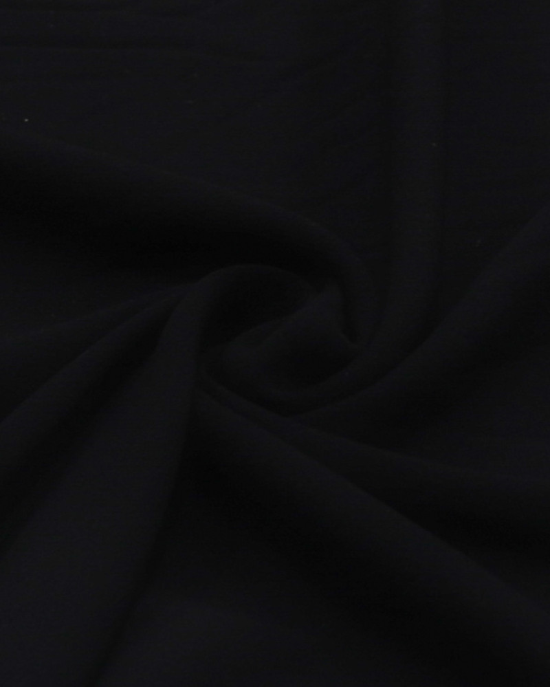 Tecido Crepe de Viscose Mista Preto