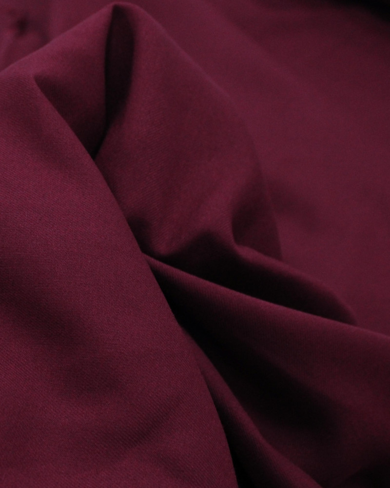 Tecido Viscose Sarjada Borgonha