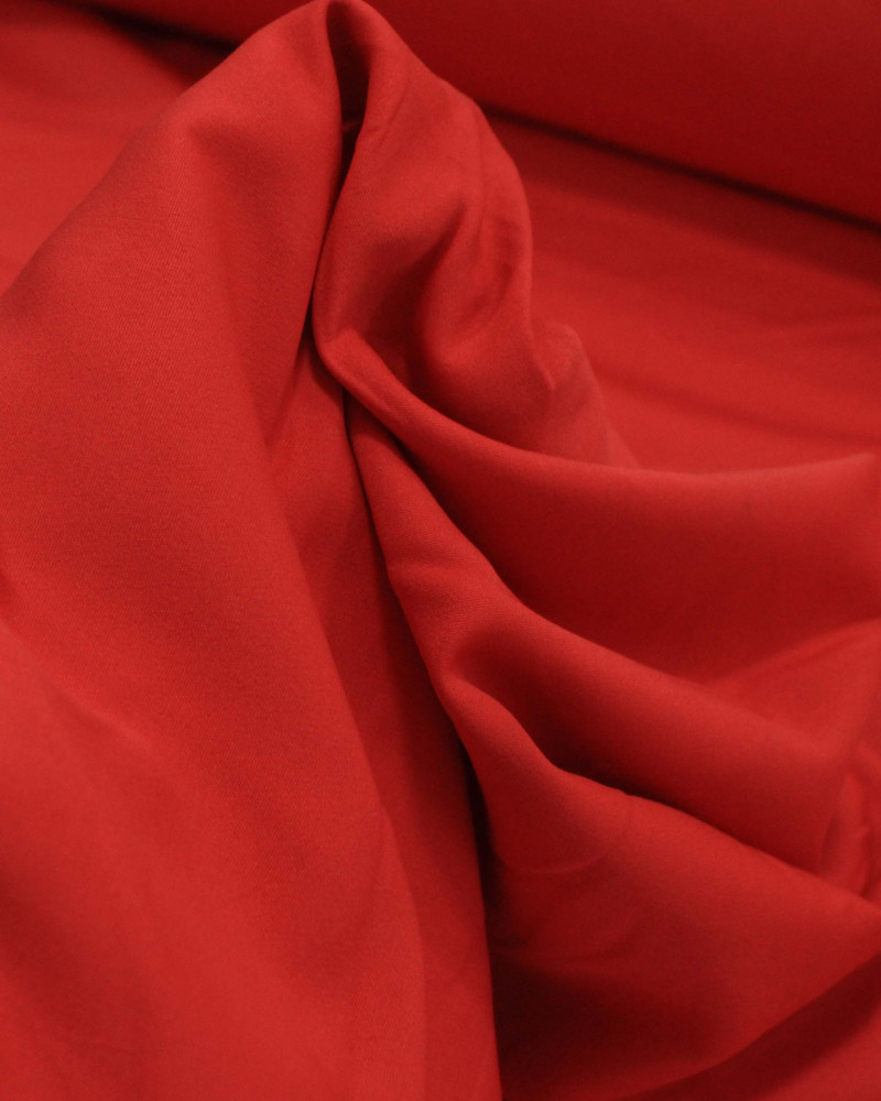 Tecido Alfaiataria Barbie Vermelho VIvo