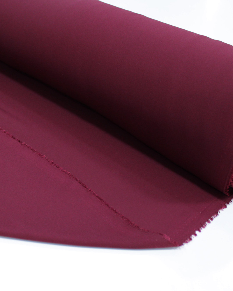 Tecido Crepe Chiffon Vinho
