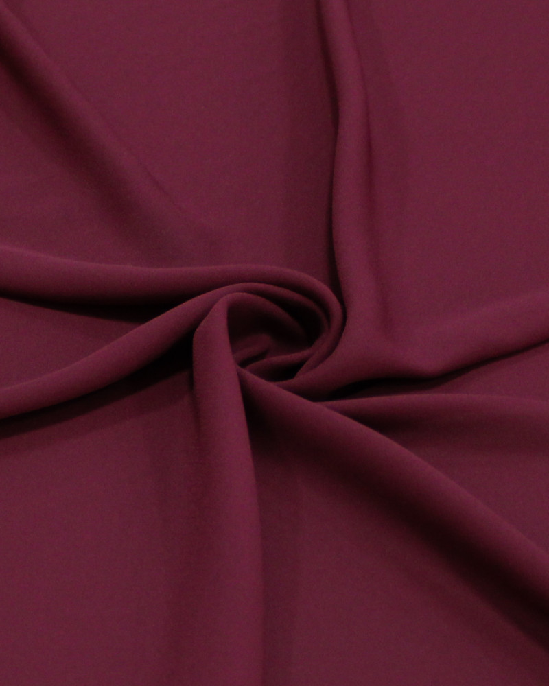Tecido Crepe Chiffon Vinho