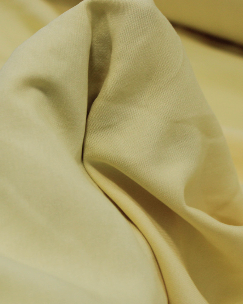 Tecido Alfaiataria de Viscose Amarelo Mescla