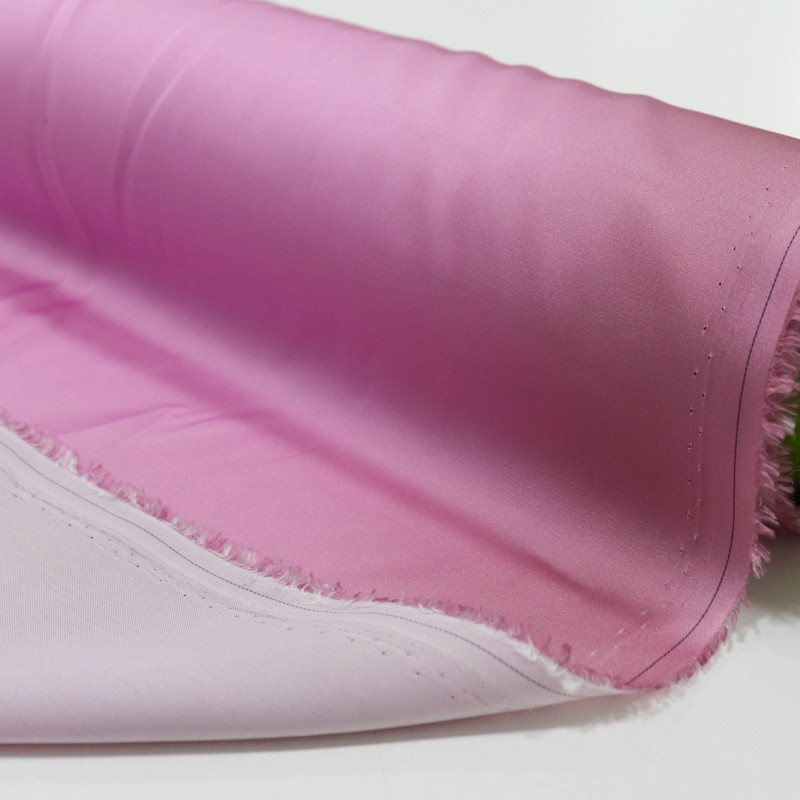 Tecido Crepe Silk Italiano Degradê Verde e Lavanda