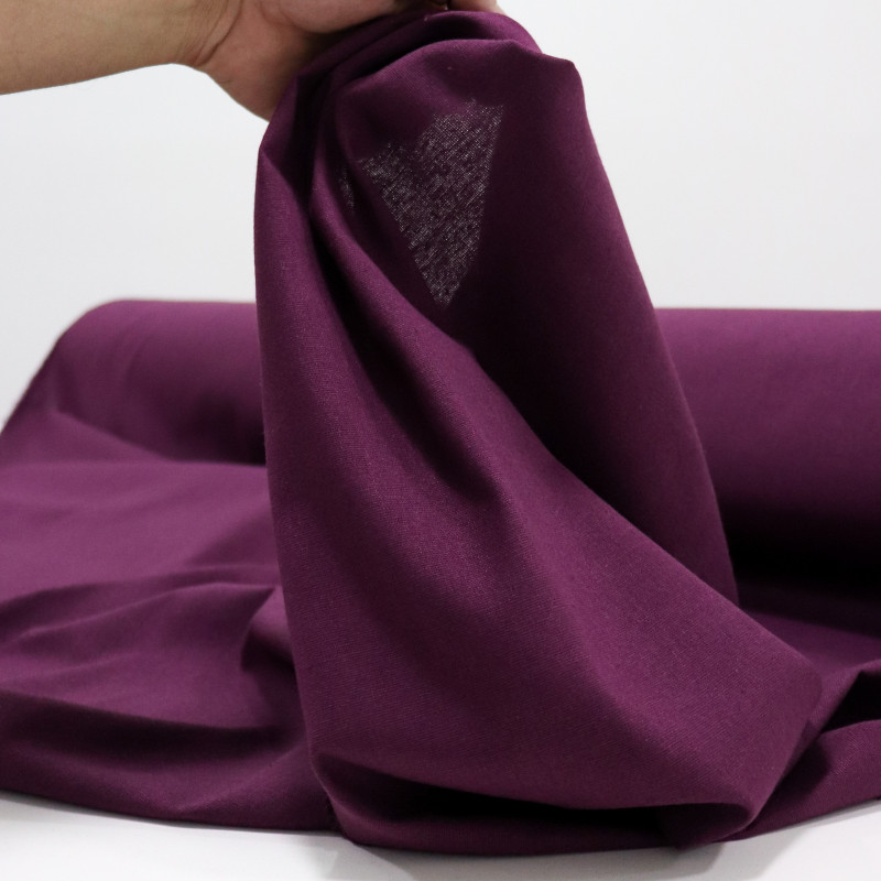 Tecido Linho Misto Rústico Roxo Imperial (2.3m)