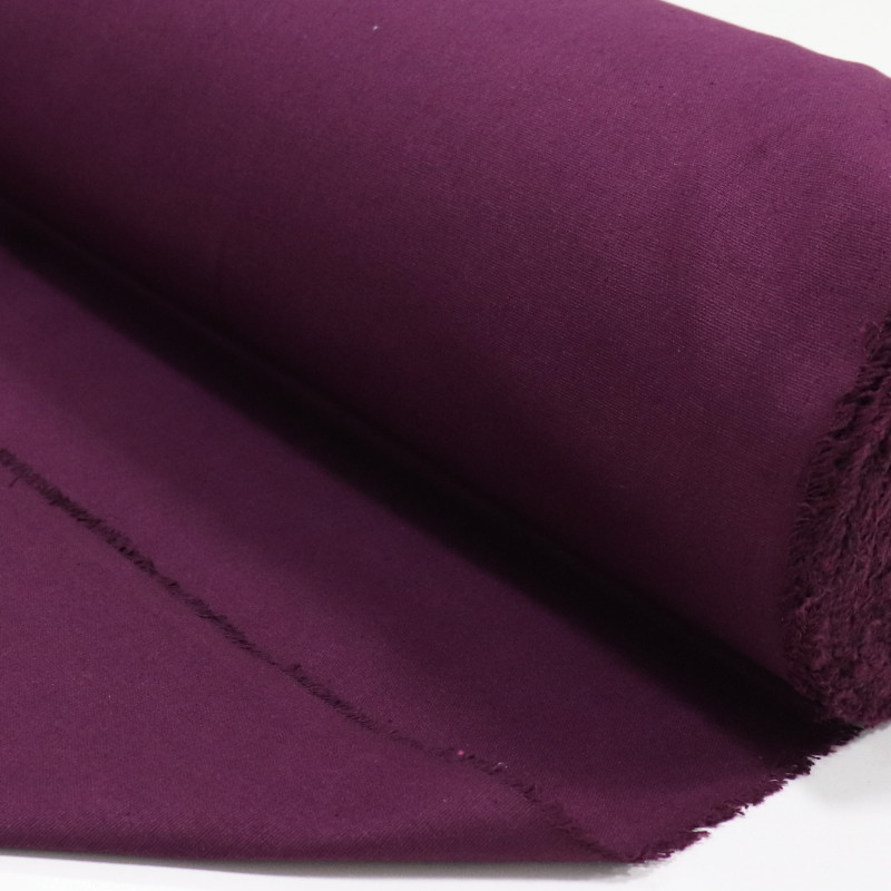 Tecido Linho Misto Rústico Roxo Imperial (2.3m)