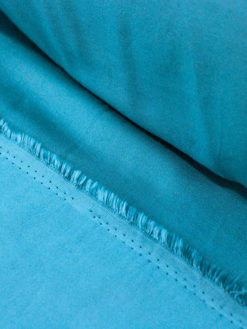 Tecido Viscose Sarjada Verde agua