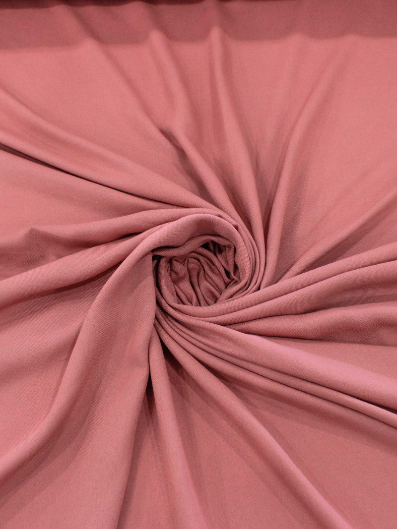 Tecido Viscose Sarjada Rosé Forte