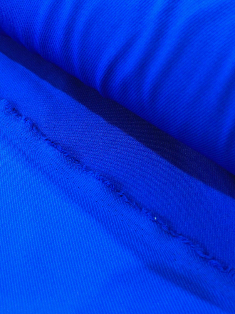 Tecido Crepe Salinas Sarjado Azul Royal