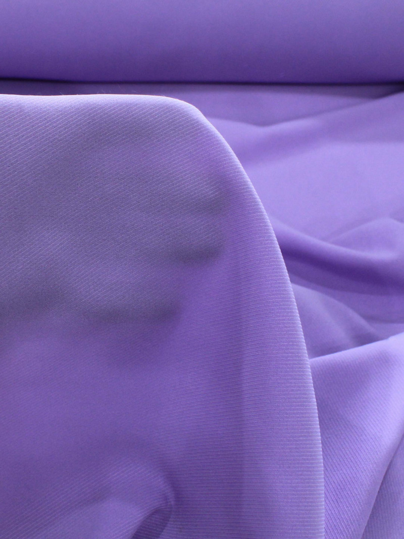 Tecido Crepe Salinas Sarjada Lilas
