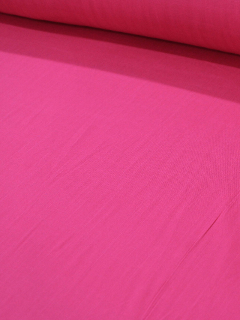 Tecido Viscose Texturizada Rosa Pink
