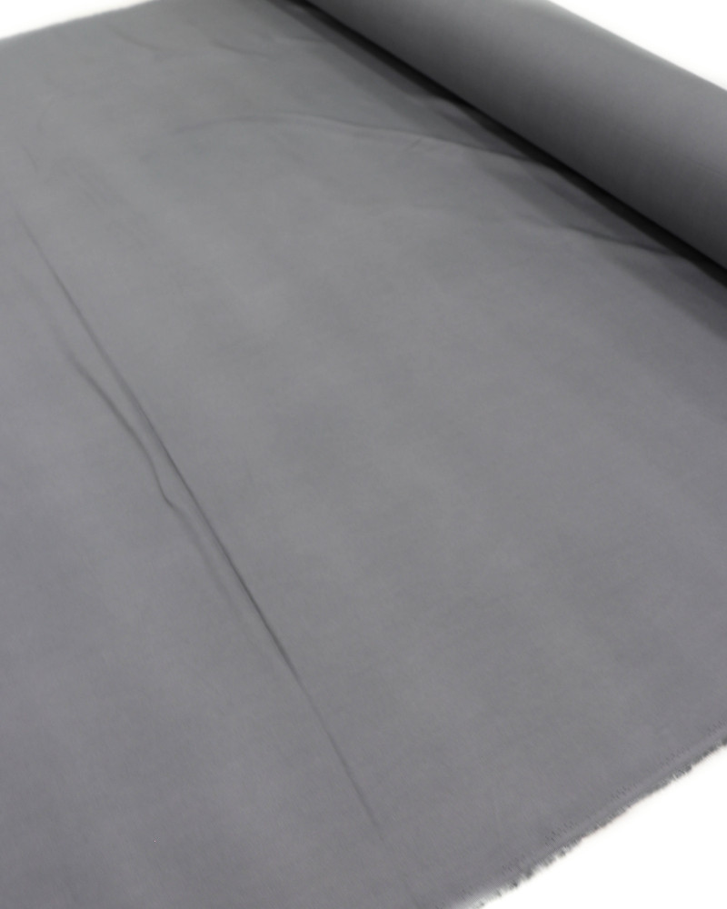 Tecido Viscose Sarjada Cinza - 10 METROS