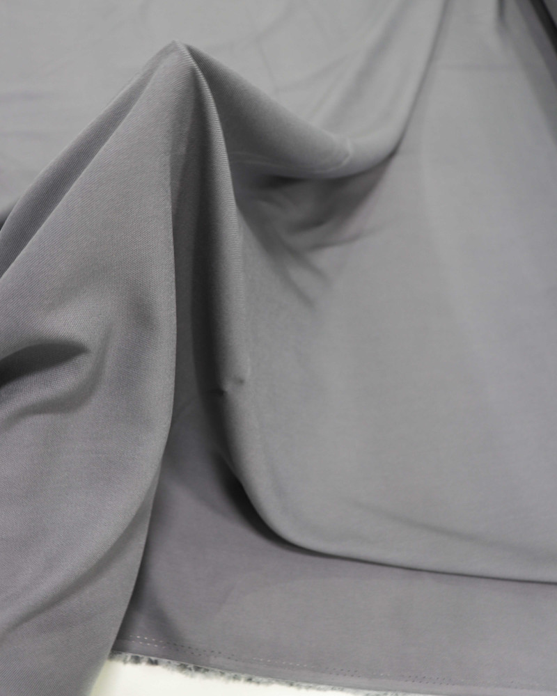 Tecido Viscose Sarjada Cinza (0.5m)