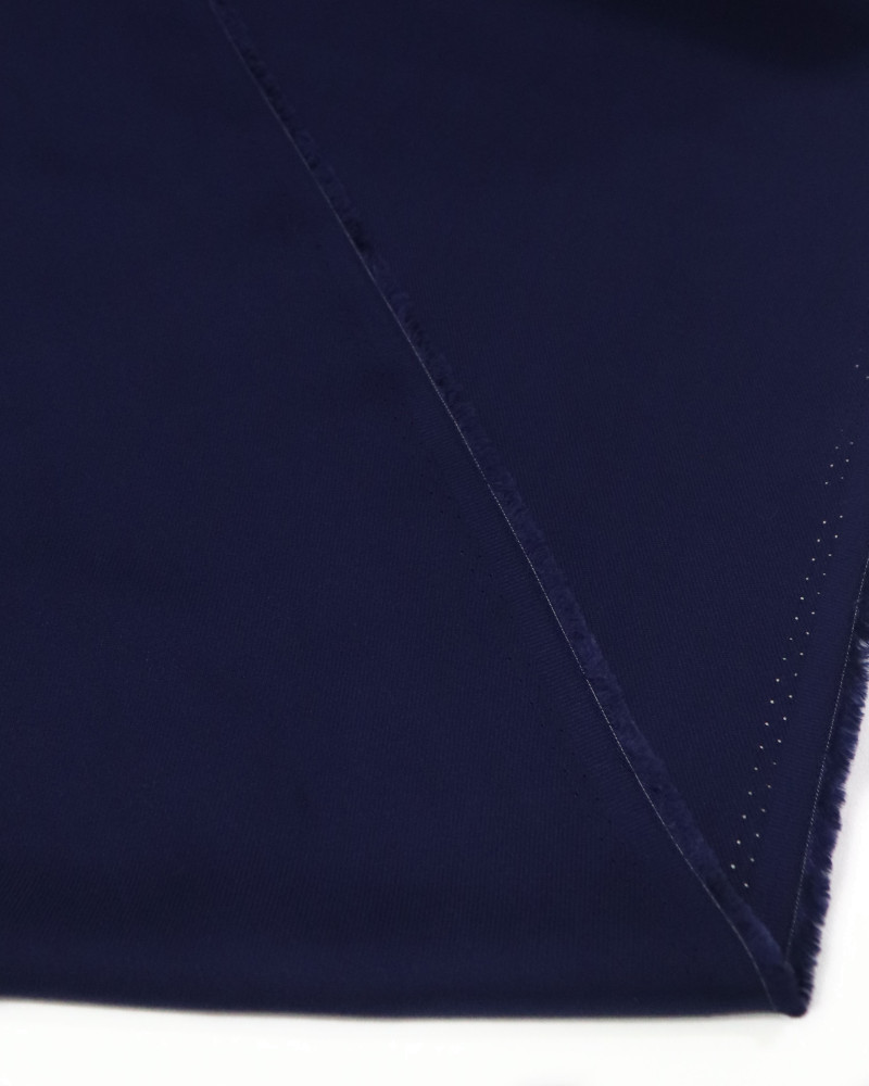 Tecido Viscose Sarjada Azul Marinho Noite (0.6m)