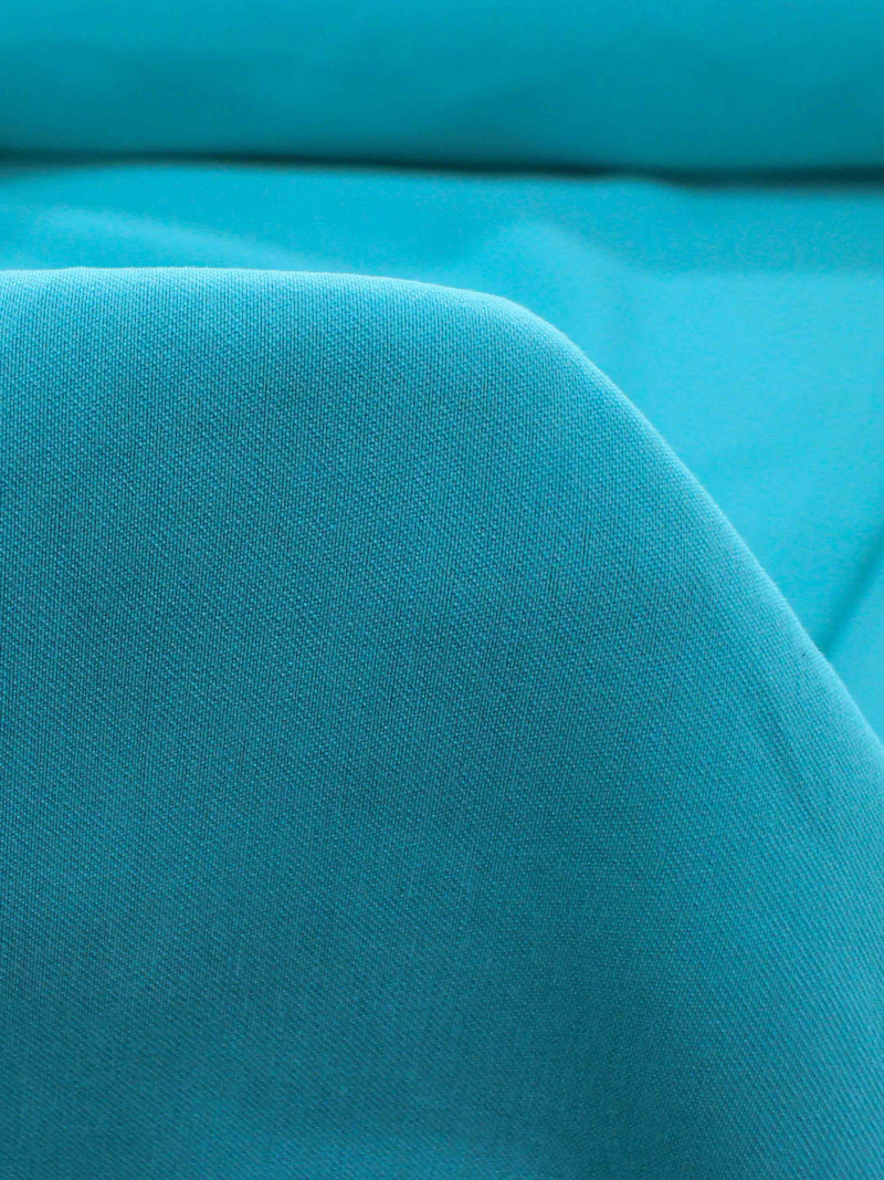 Tecido Viscose Sarjada Verde Agua
