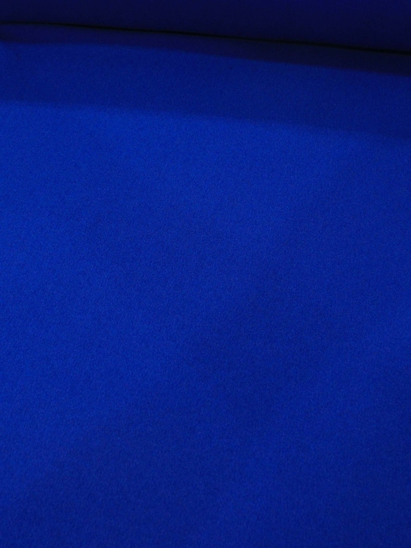 Tecido Crepe Encorpado Com Elastano Azul Petróleo 