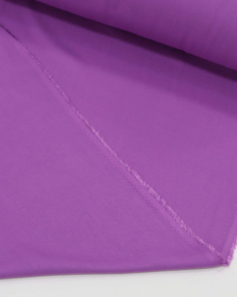 Tecido Viscose Sarjada Lilás - 10 METROS