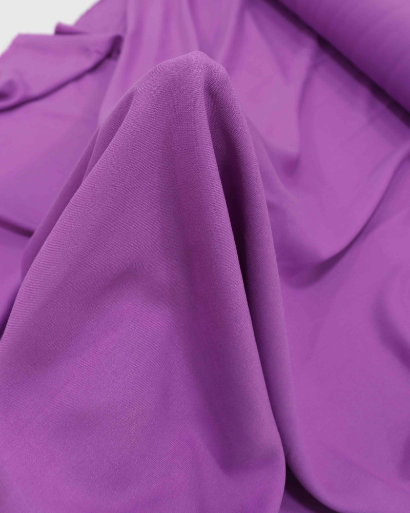 Tecido Viscose Sarjada Lilás - 10 METROS