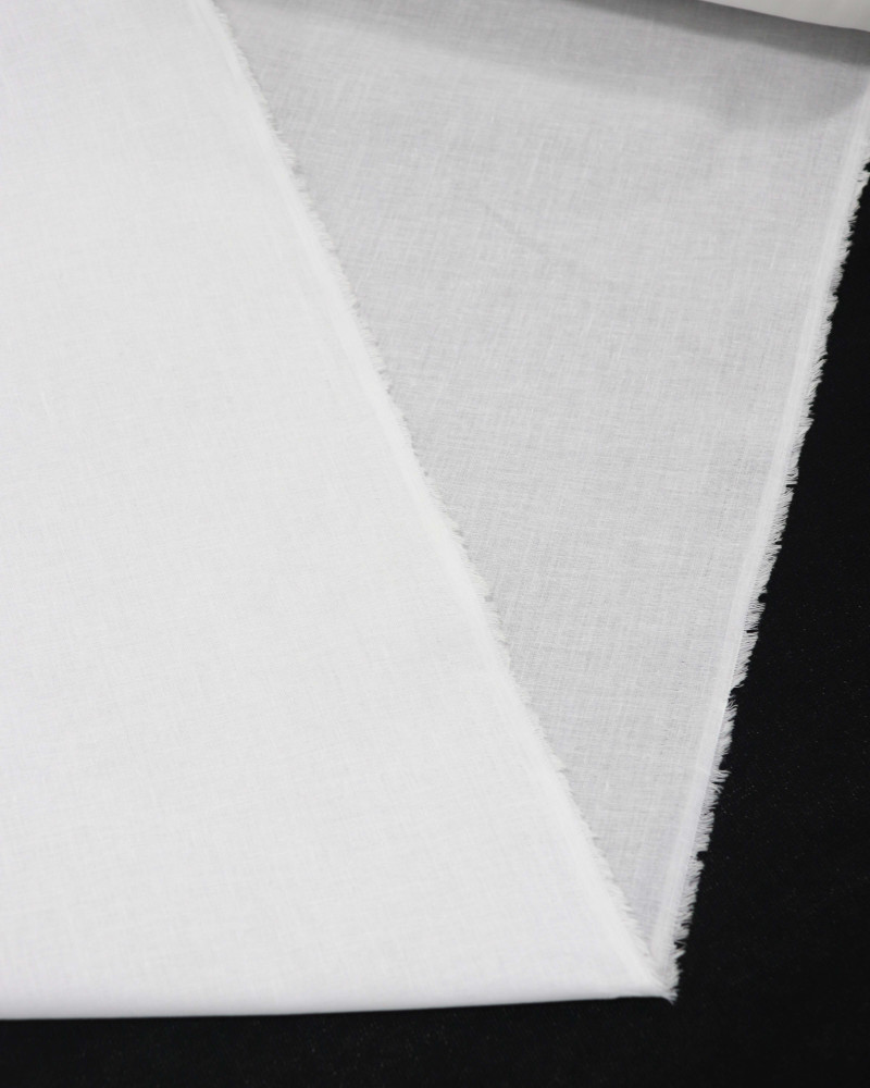 Tecido Cambraia de Algodão Branco