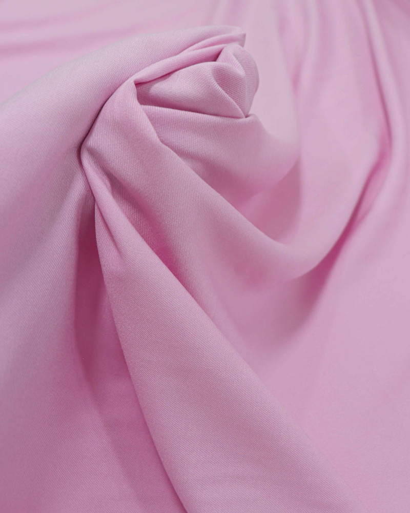 Tecido Viscose Sarjada Rosa Bebê - 10 METROS