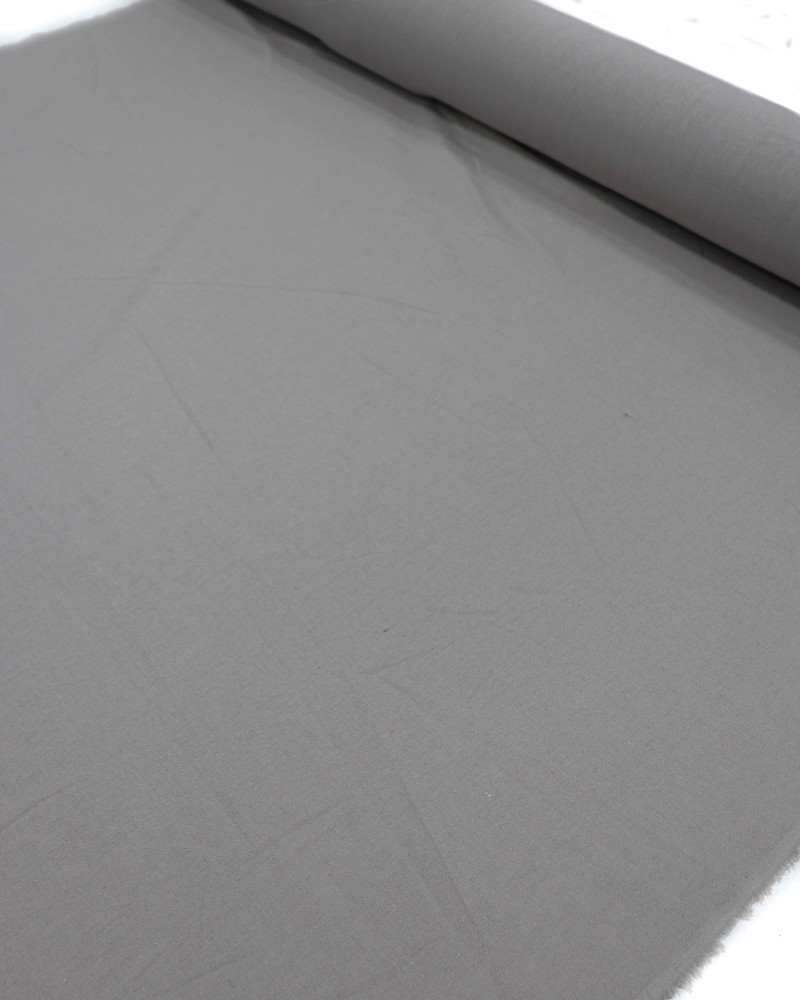 Tecido Linho Misto Rústico Cinza Prata (0.5m)