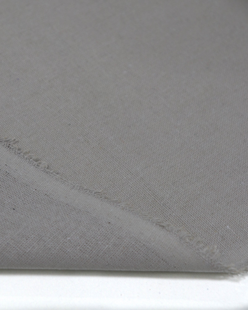Tecido Linho Misto Rústico Cinza Prata (0.5m)