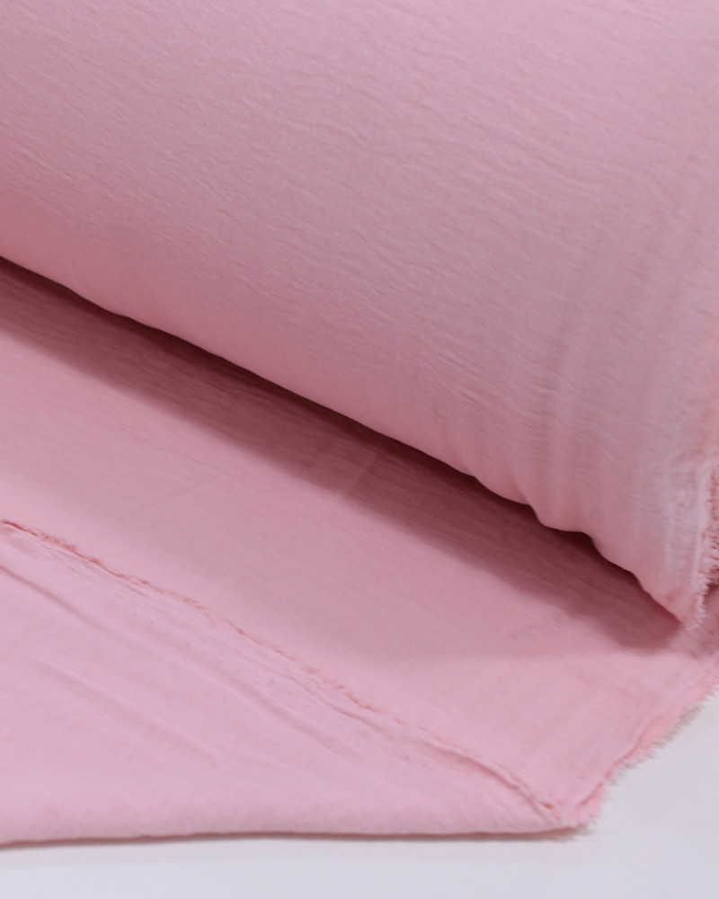 Tecido Crepe Duna Rosa Bebê