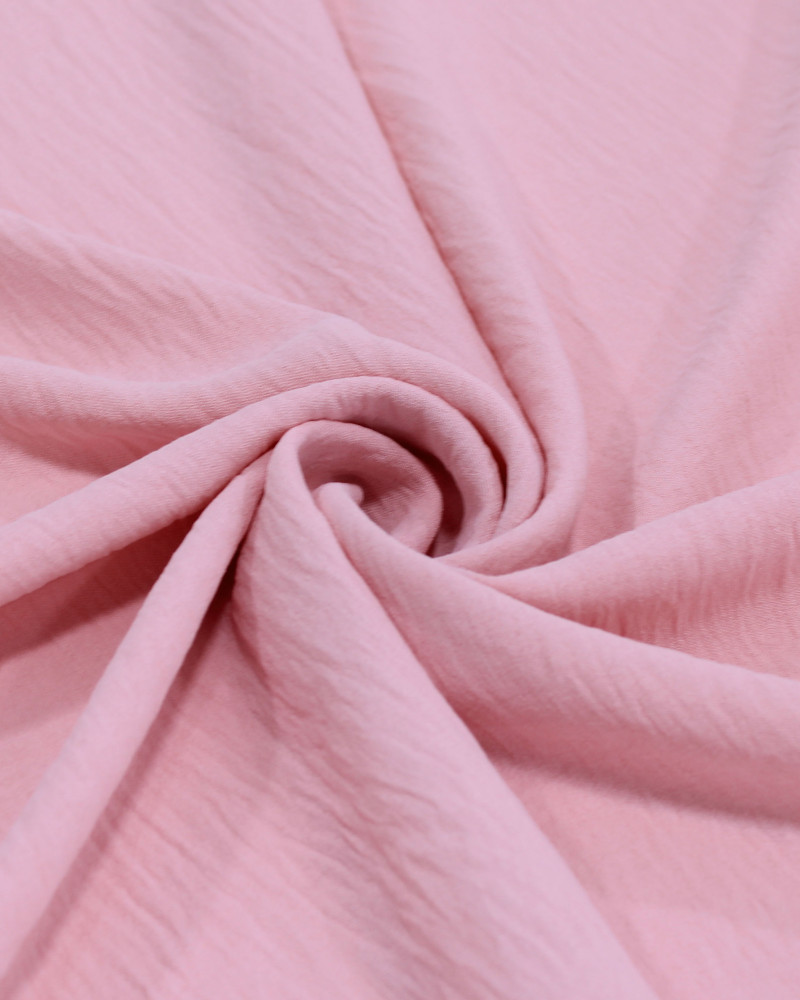 Tecido Crepe Duna Rosa Bebê
