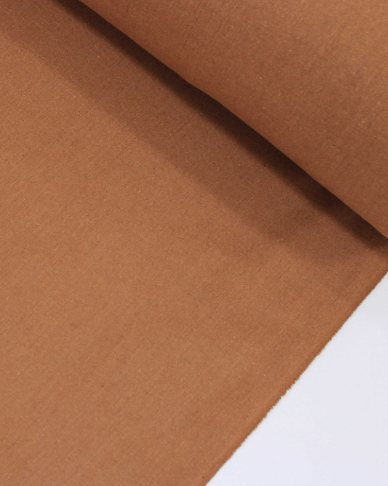 Tecido Linho Misto Rústico Cobre