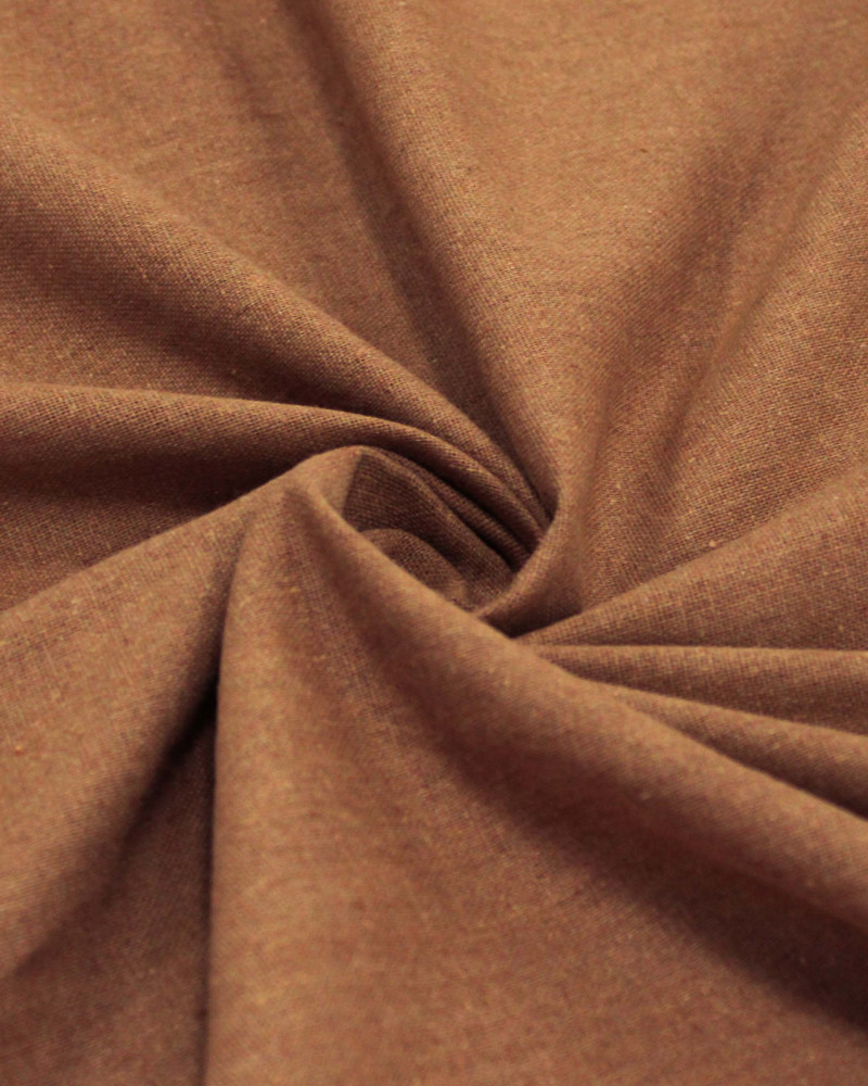 Tecido Linho Misto Rústico Cobre