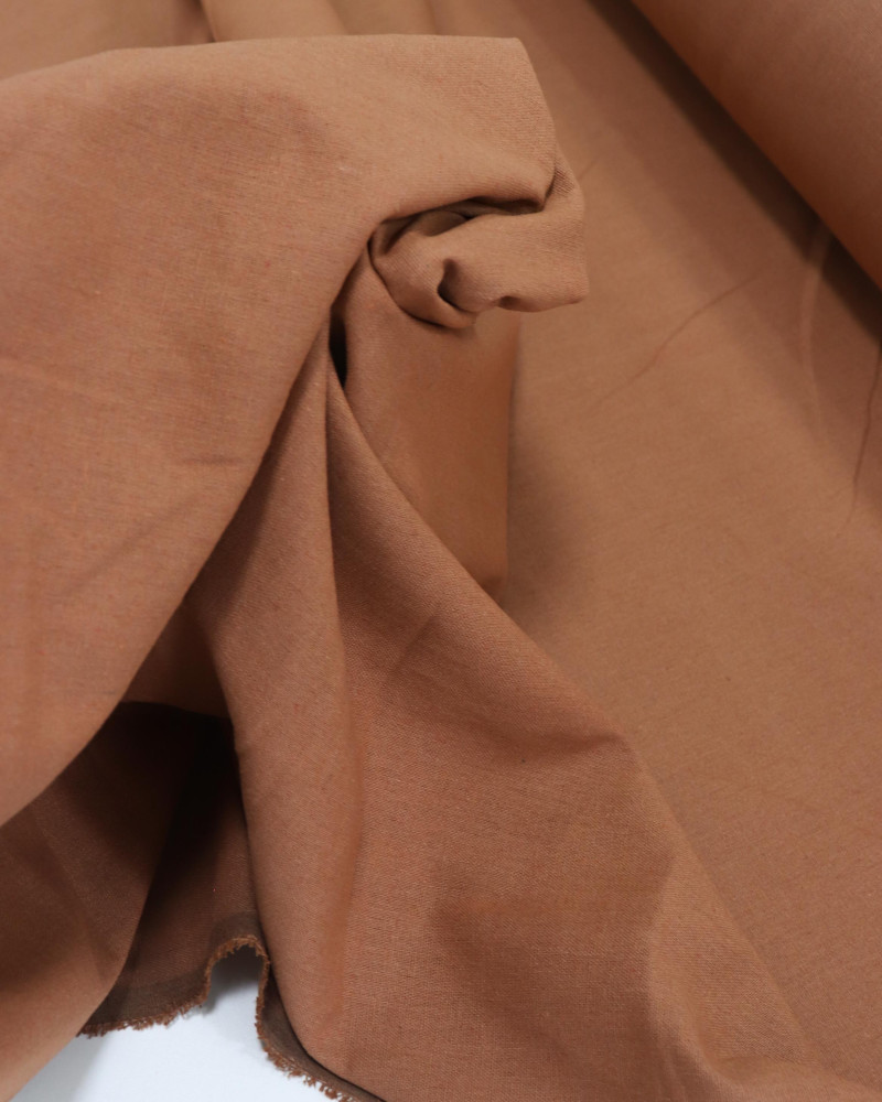 Tecido Linho Misto Rústico Mogno (0.9m)