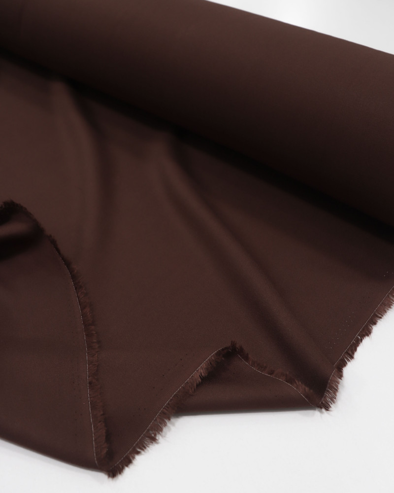 Tecido Viscose Sarjada Chocolate