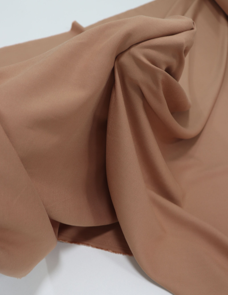 Tecido Viscose Sarjada Rosa Queimado