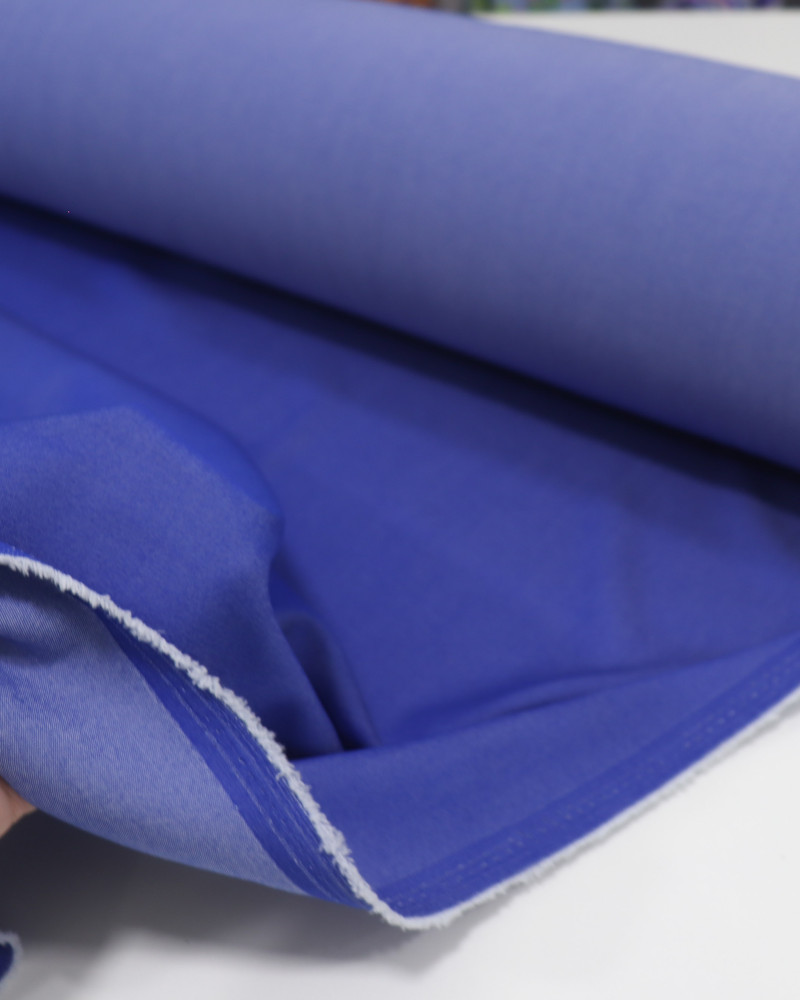 Tecido Tencel Jeans Azul Forte