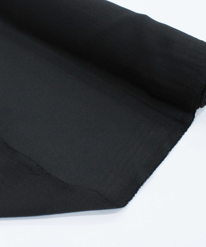 Tecido Crepe Chiffon Preto