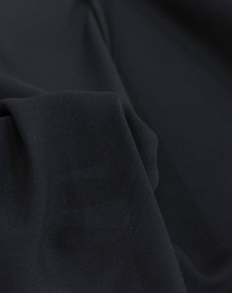 Tecido Crepe Chiffon Preto