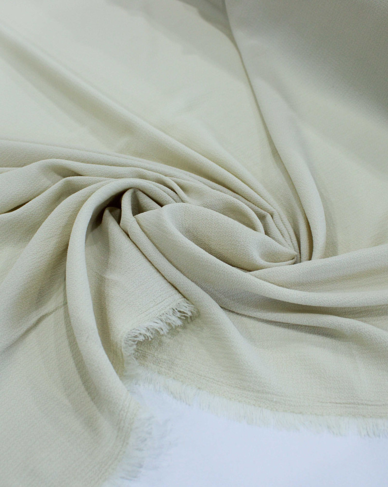 Tecido Crepe Bubble com Elastano Bege