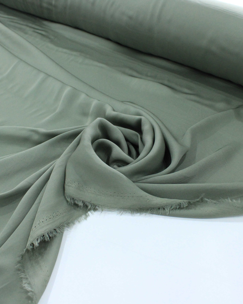 Tecido Crepe Silk Verde Musgo