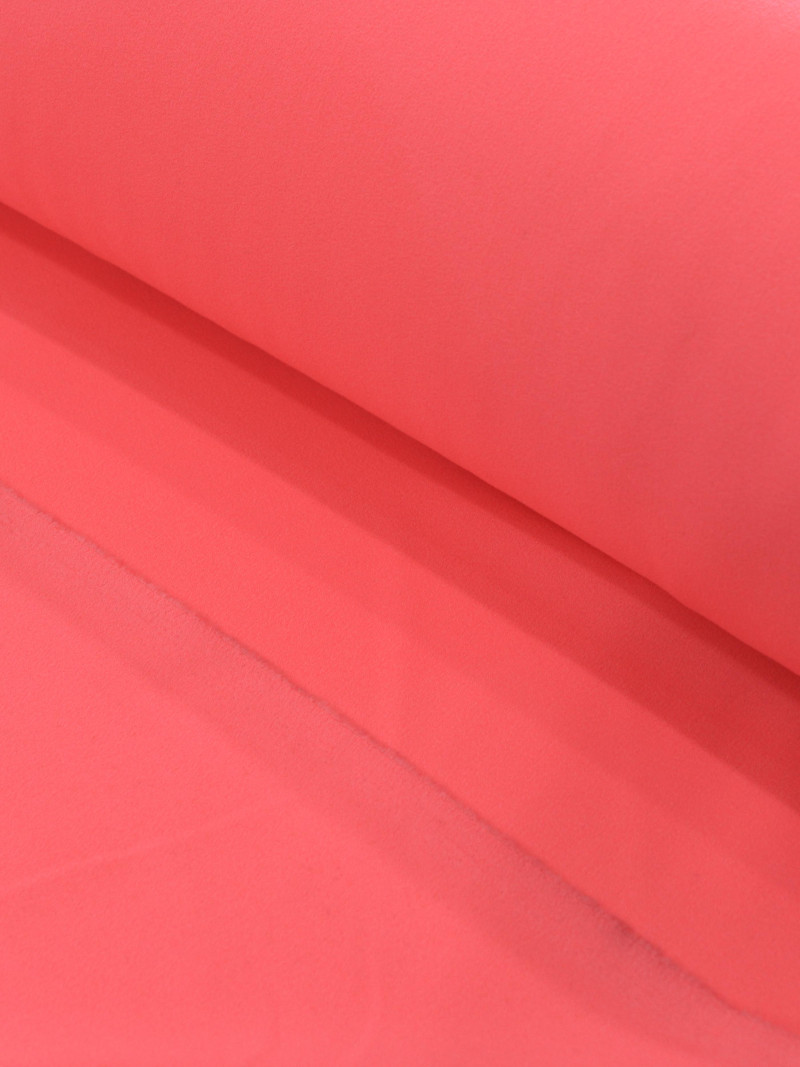 Tecido Crepe de Alfaiataria Rosa Neon